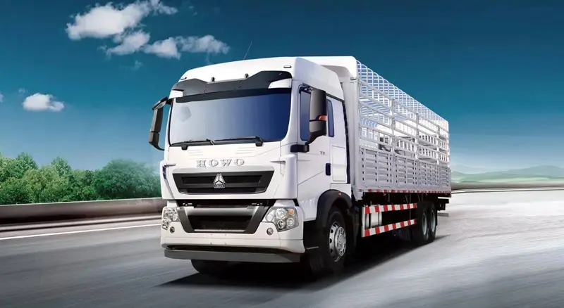 HOWO TX 6X4 Fence Cargo Truck
