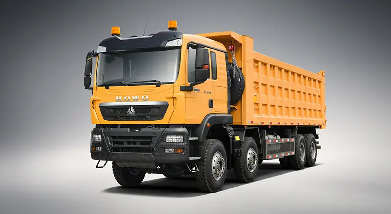 Howo TX 8×4 Dump Truck 12 Wheeler