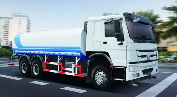 Sinotruck Howo TX 6x4 Water Tanker Truck