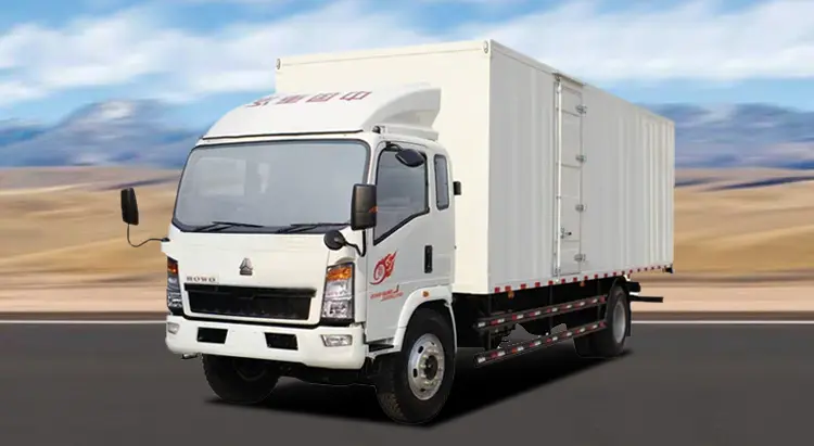 Sinotruk Howo 4×2 Wing Cargo Truck cover