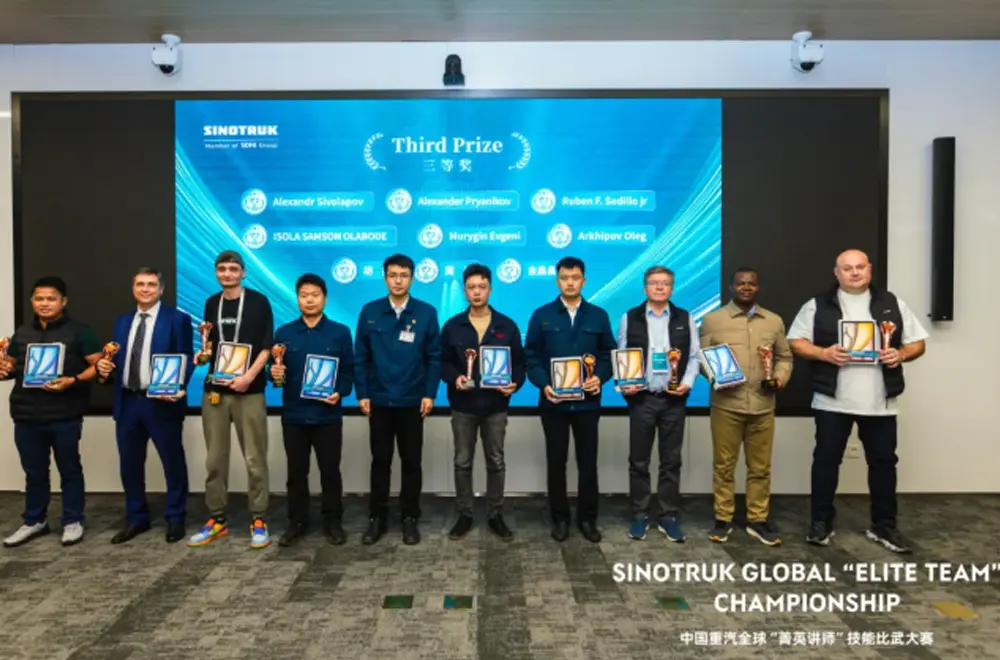 The first Sinotruk Global 