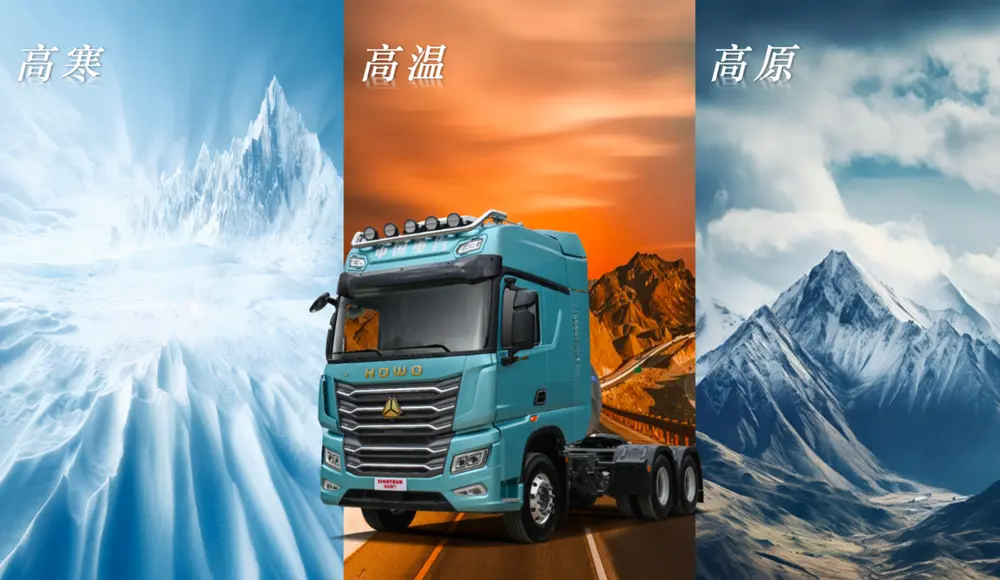 Howo TS gas-powered truck is designed for efficient wealth creation on main lines. cover