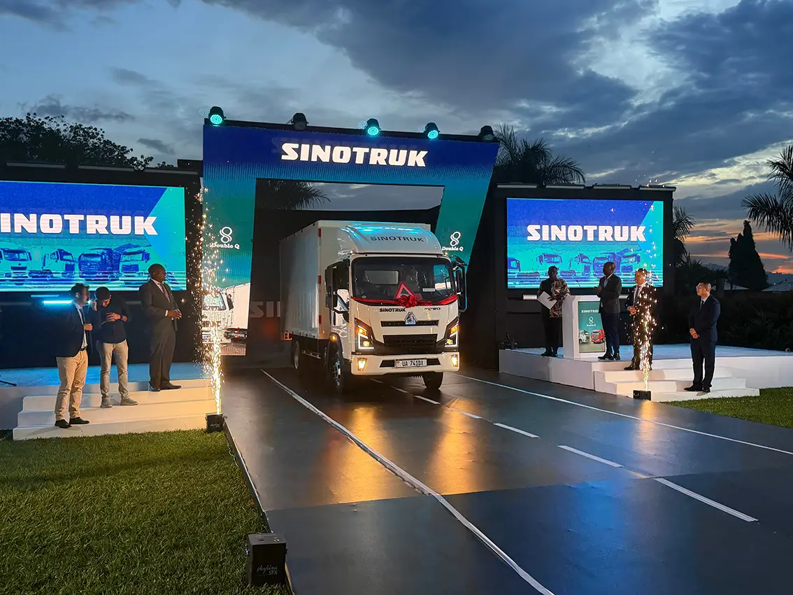 Sinotruk Holds Truck Promotion Event in Uganda cover